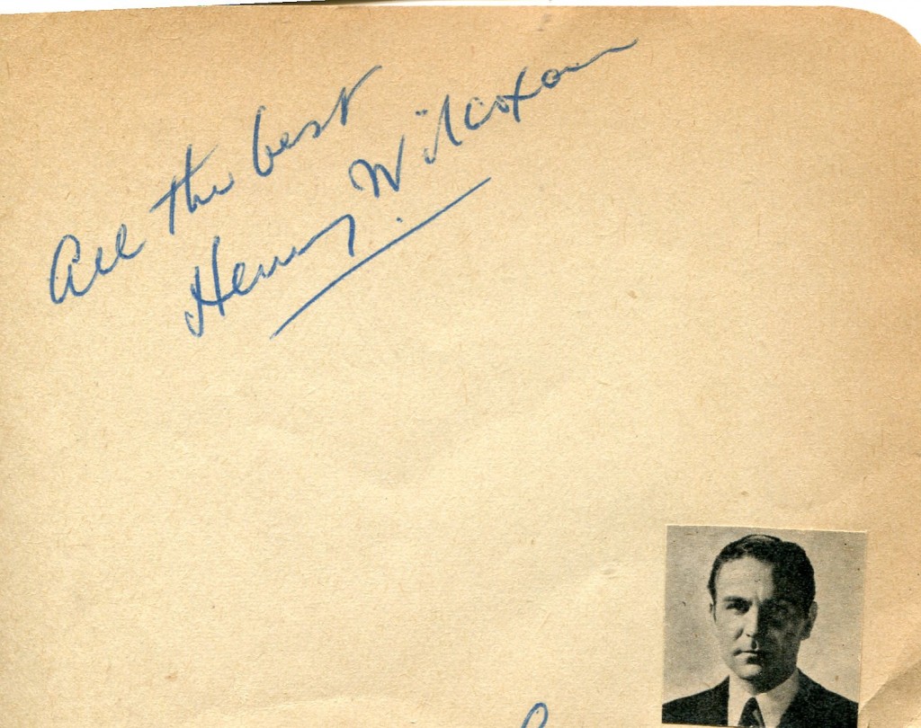 Henry Wilcoxon Movies & Autographed Portraits Through The Decades
