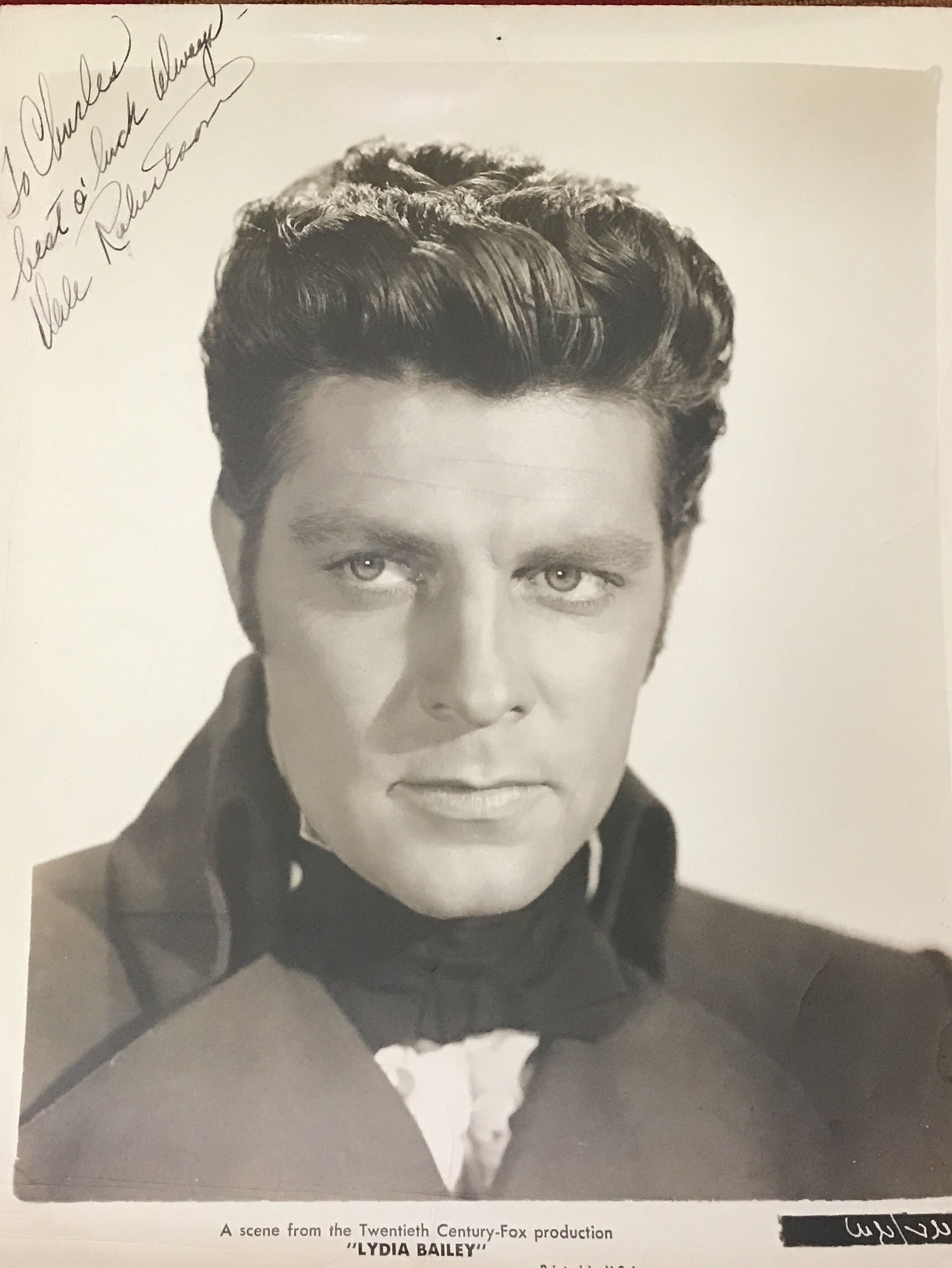 Dale Robertson Movies & Autographed Portraits Through The Decades