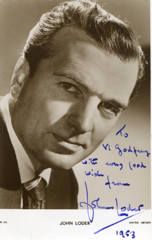 John Loder Movies & Autographed Portraits Through The Decades