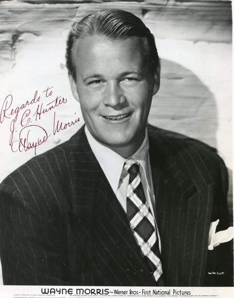 Wayne Morris Movies & Autographed Portraits Through The Decades