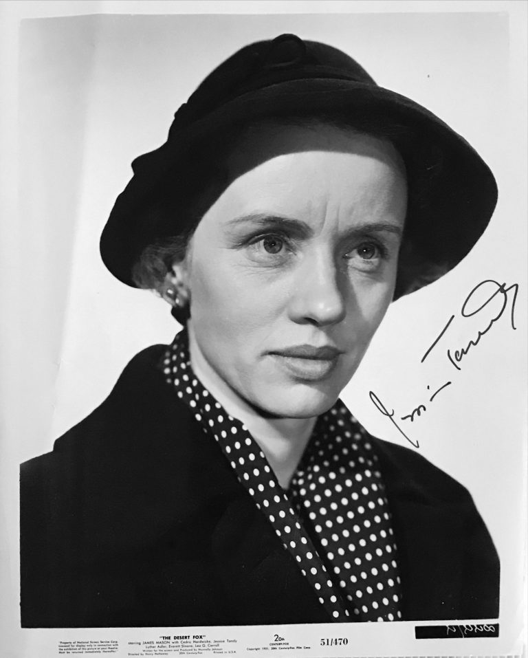 Jessica Tandy - Movies & Autographed Portraits Through The Decades