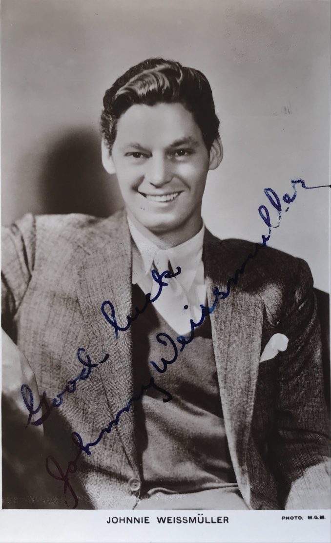 Johnny Weissmuller – Movies & Autographed Portraits Through The Decades