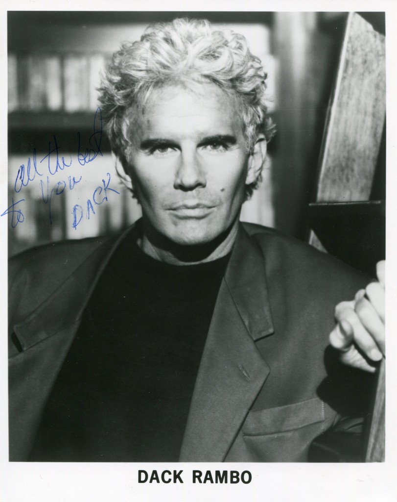 Dack Rambo Movies & Autographed Portraits Through The Decades